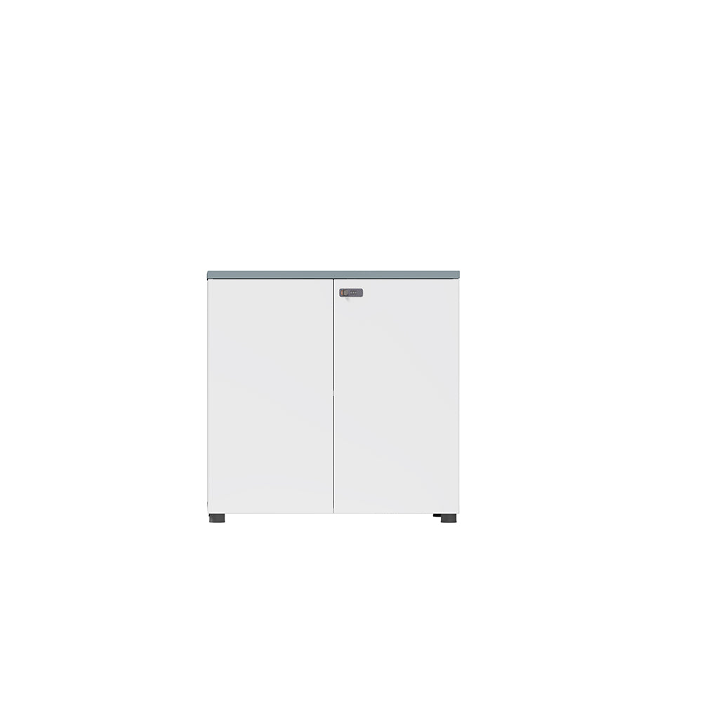 GENOVA Modern Office Furniture Wardrobe Wood Dwarf Storage Cabinet for Home Office & School Factory Model 09F0807 09F0808