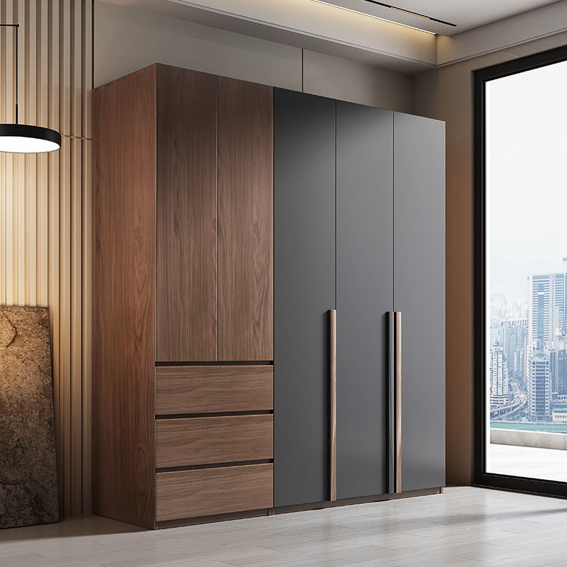 2024 Contemporary Bedroom Furniture Set Metal Wardrobe Clothes Organizer Clothes Storage Modular Closet